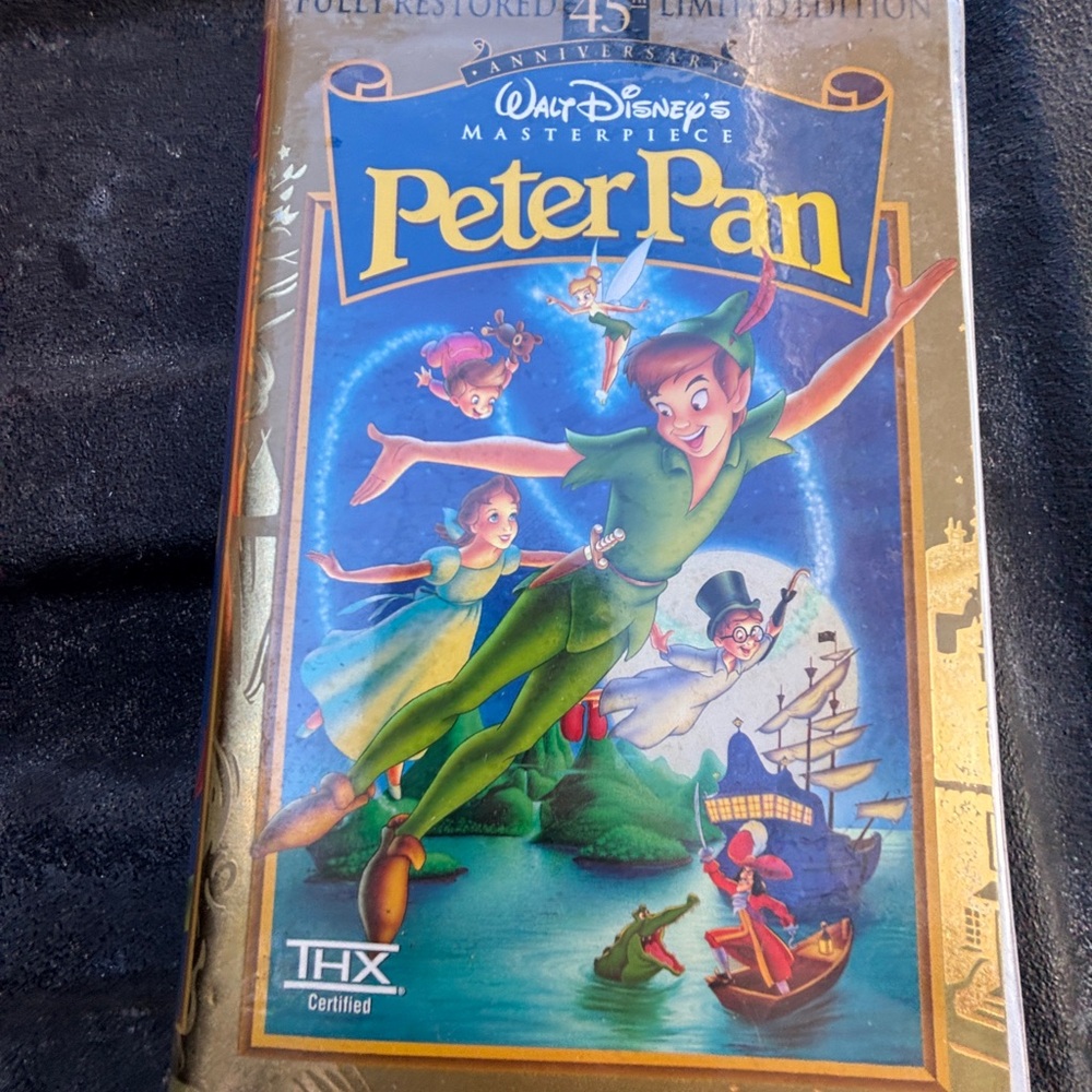 Peter Pan Walt Disney's Peter Pan VHS